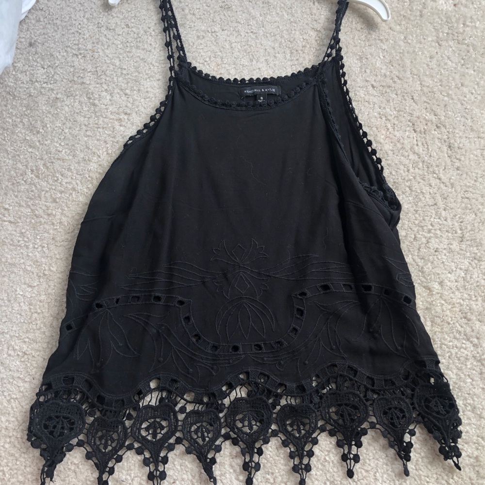 Black Crop Top